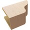 Ekena Millwork 6in. W x 8in. H x 12in. L Greensboro Woodgrain TimberThane Rafter Tail, Primed Tan RFTUR06X08X12GRNRCPR - alternate 5